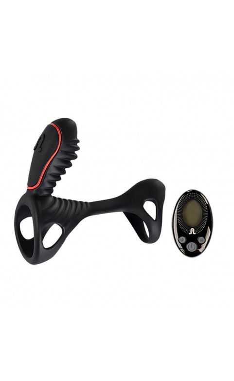 Adrien Lastic Gladiator Remote Controlled Vibrating Cock Ring