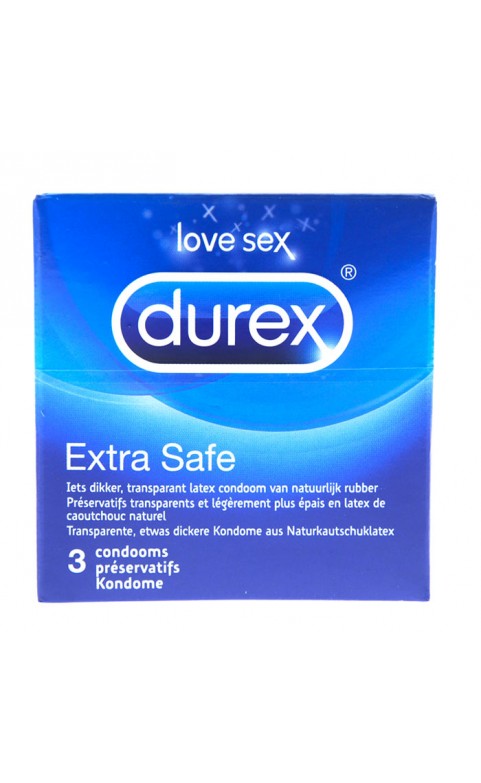 Durex Extra Safe x 3 Condoms