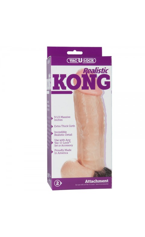 VacULock Kong Realistic Dong Attachment