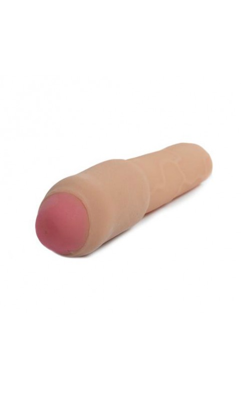 Cyberskin Uncut Penis Extension Xtra Thick Flesh 7.75 Inch