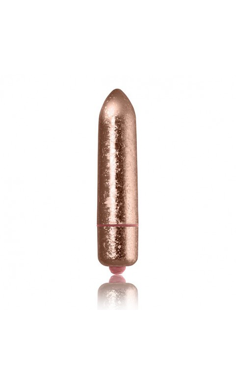 Rocks Off RO120mm Crystal Frosted Fleur Bullet Vibrator