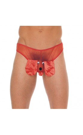 Mens Red Animal Pouch