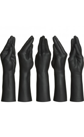 Kink Dual Density SECONDSKYN Fist Stretching Hand Black