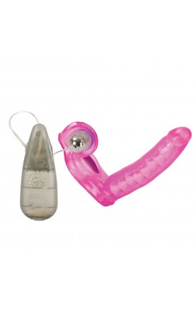 Ultimate Triple Stimulator Vibrating Cock Ring With Dong