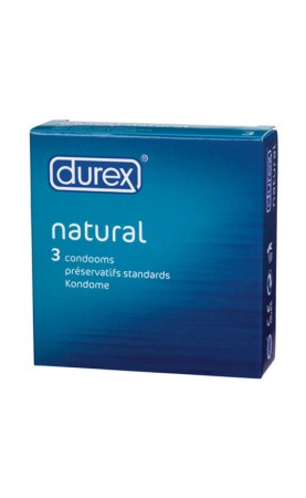 Natural x 3 Condoms