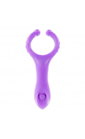 Toy Joy Vibrating ClitStim CRing Purple
