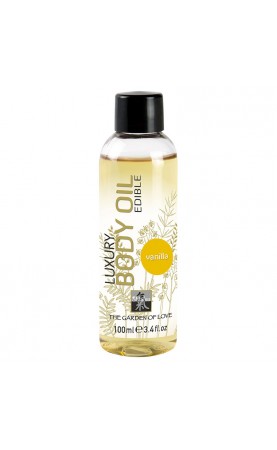 Shiatsu Luxury Edible Body Oil  Vanilla