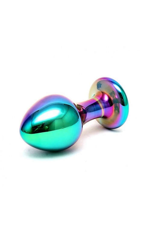 Sensual Multi Coloured Glass Melany Anal Dildo