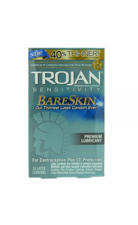 Trojan BareSkin Condoms 10 Pack