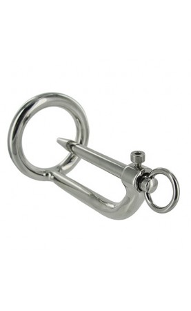 Stainless Steel Cock Ring And Urethral Plug