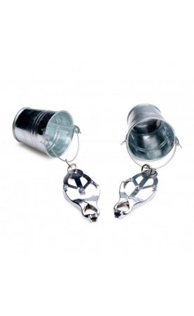Master Series Nipple Clamps with Buckets