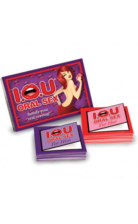 I.O.U. Oral Sex Game