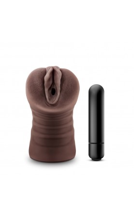 Hot Chocolate Brianna Vagina Vibrating Masturbator