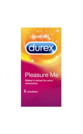 Durex Pleasure Me 6 Pack Condoms