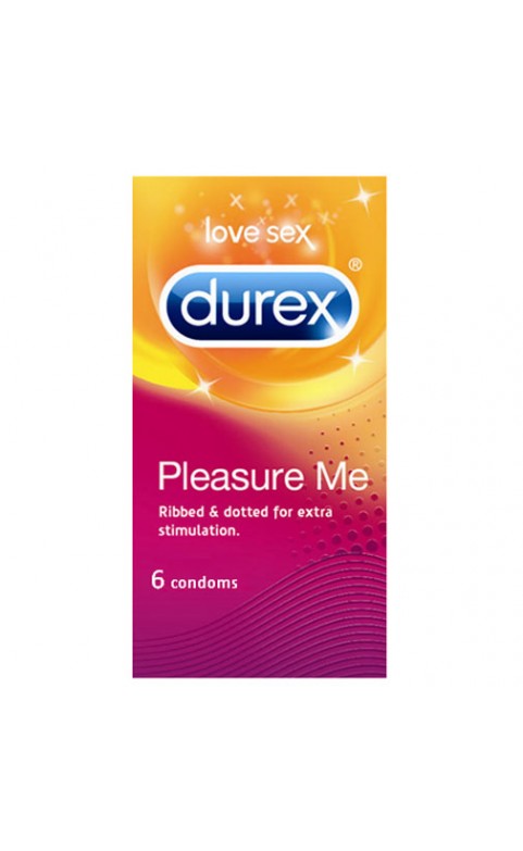 Durex Pleasure Me 6 Pack Condoms