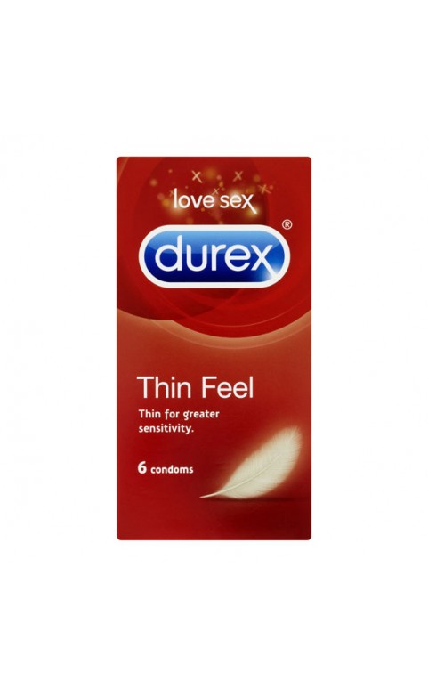 Durex Thin Feel 6 Pack Condoms