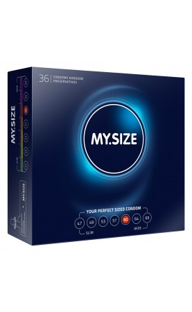 My.Size 60mm Condom 36 Pack