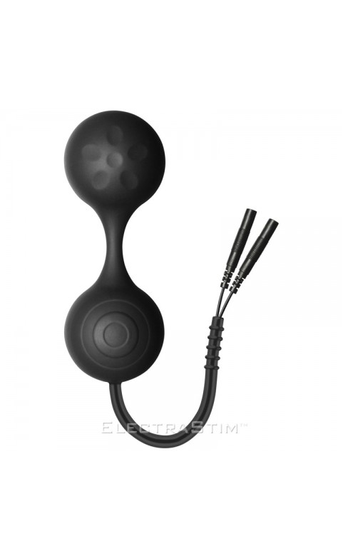 ElectraStim Silicone Noir Lula Electro Jiggle Kegel Balls