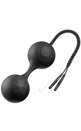 ElectraStim Silicone Noir Lula Electro Jiggle Kegel Balls