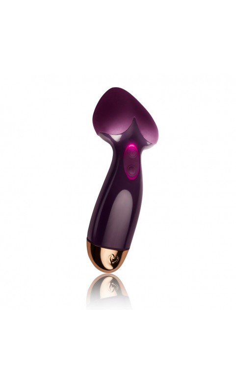 Rocks Off Purple Heart 10 Speed Vibrator