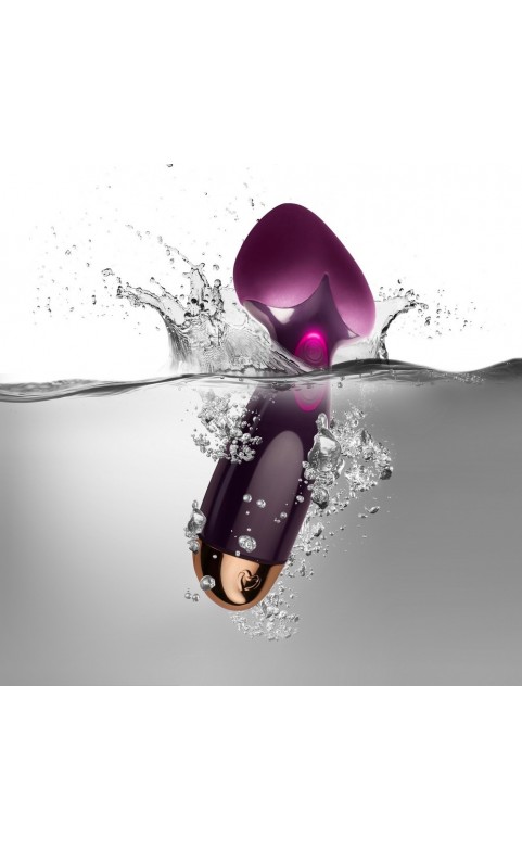 Rocks Off Purple Heart 10 Speed Vibrator