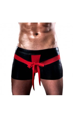 Passion Red And Black Shorts