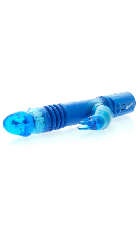 Deep Stroker Rabbit Vibrator Blue