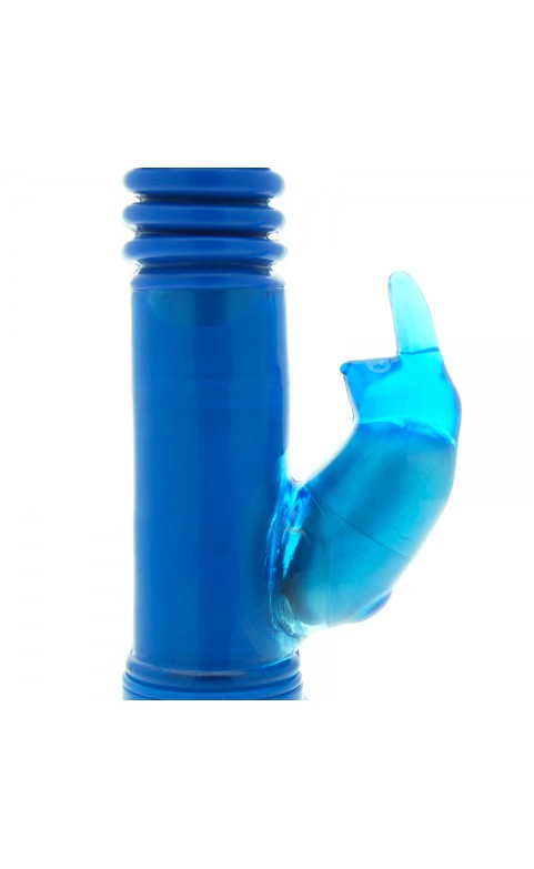 Deep Stroker Rabbit Vibrator Blue