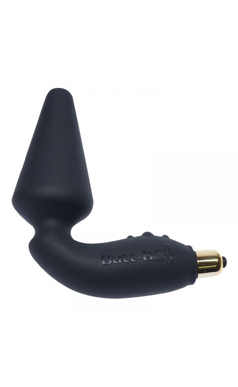 Rocks Off 7 Speed Butt Boy Black Butt Plug