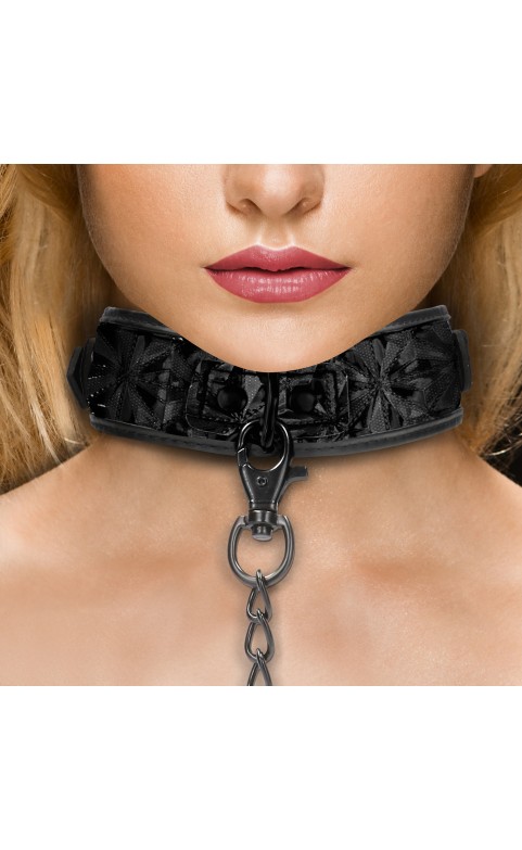 Ouch Luxury Collar With Leash