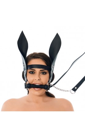 Horsebit Mouth Gag With Reins And Ears