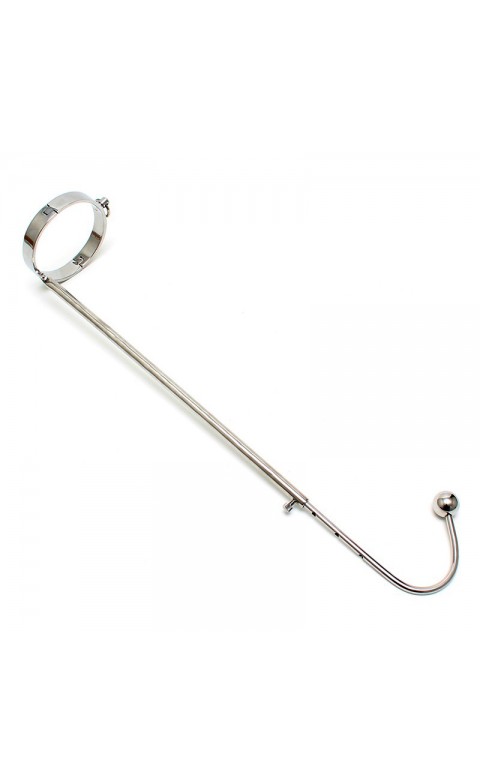 Metal Collar With Anal Bondage Hook