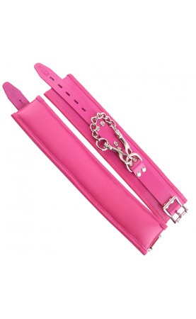 Rouge Garments Wrist Cuffs Padded Pink