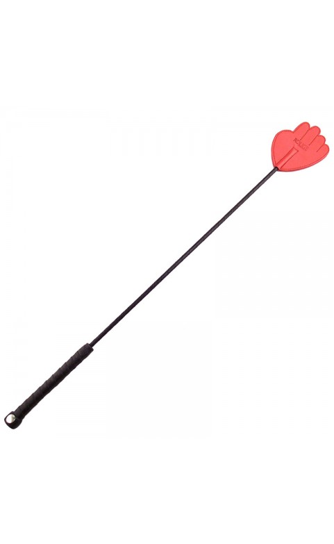 Rouge Garments Hand Riding Crop Red