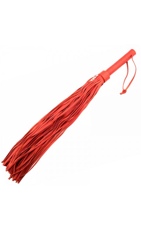 Rouge Garments Large Red Leather Flogger