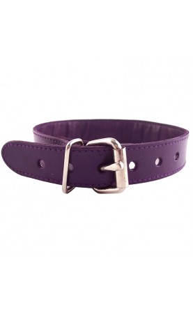 Rouge Garments Purple Studded ORing Studded Collar