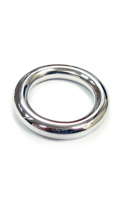 Rouge Stainless Steel Round Cock Ring 40mm