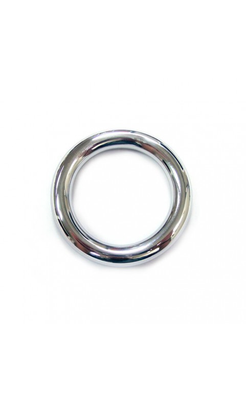 Rouge Stainless Steel Round Cock Ring 45mm