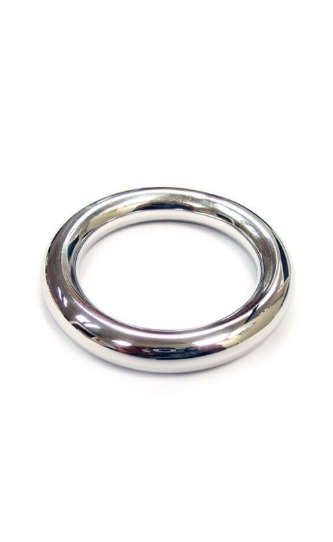 Rouge Stainless Steel Round Cock Ring 45mm