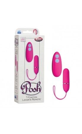 Posh 7 Function Lovers Remote Bullet