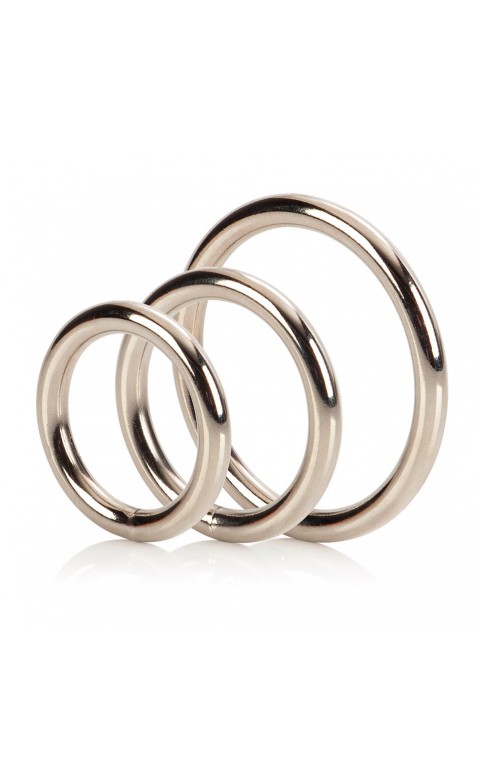 3 Piece Silver Ring Set