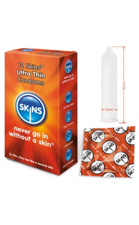 Skins Condoms Ultra Thin 12 Pack