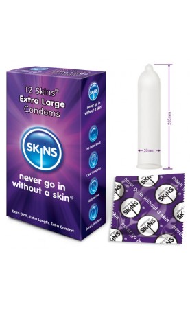 Skins Condoms Extra Large 12 Pack