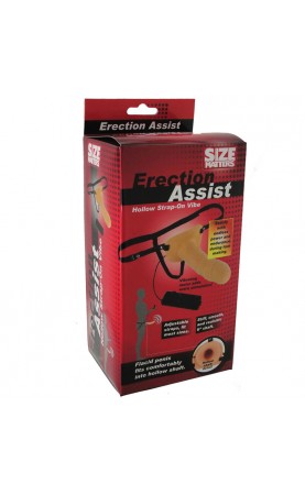 Size Matters Erection Assist Vibrating Hollow Strap On