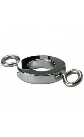 Ball Stretcher Cockring With Hooks 8oz