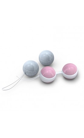Lelo Luna Beads Mini Pink And Blue