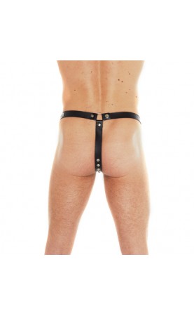 Leather Studded Brief