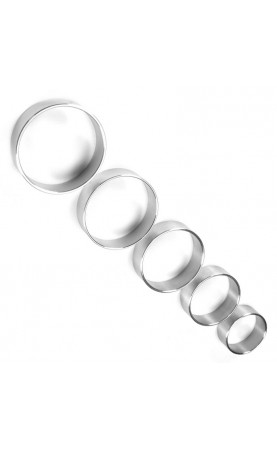 Thin Metal 1.35 inches Diameter Cock Ring