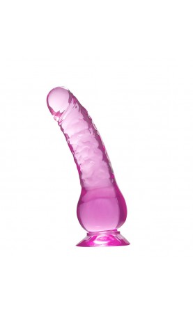 Quartz Violet 7 Inch PVC Purple Dildo