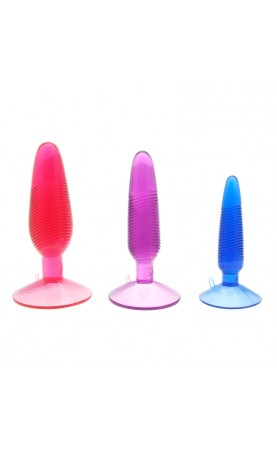 Twirly Trio Butt Plugs